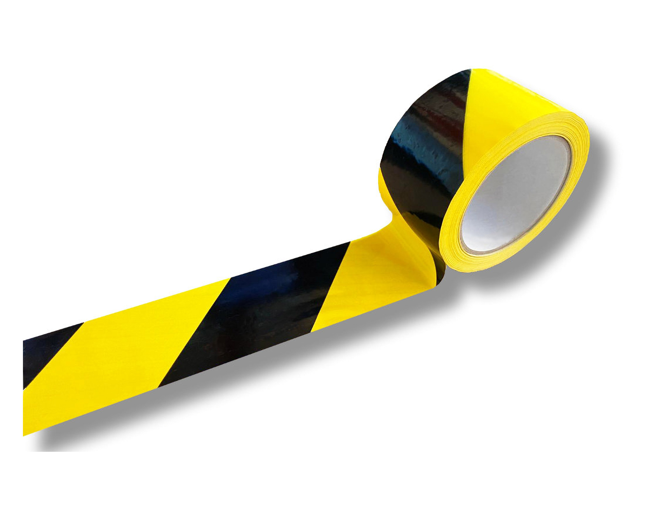 Warnklebeband Signalband PVC Naturkautschuk geruscharm gelb/schwarz 50mm x 33m