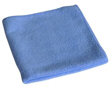 Premium Mikrofasertcher 40x40cm blau, waschbar extra stark, 20 Stk.