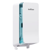Satino System Doppelrollen Toilettenpapierspender JT3 System wei�