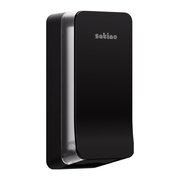 Satino Einzelblatt-Toilettenpapierspender f�r BT1, hygienisch, schwarz