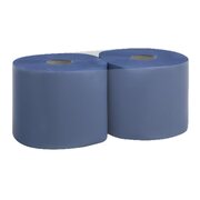 Celtex Putzpapier 2-lagig 22x36cm blau, 2 Rollen je 500 Blatt