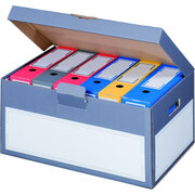 Archivbox mit Klappdeckel 522x333x268mm anthrazit