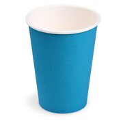 Getrnkebecher Party/Pappbecher hellblau 240ml,  74mm, 10 Stk.