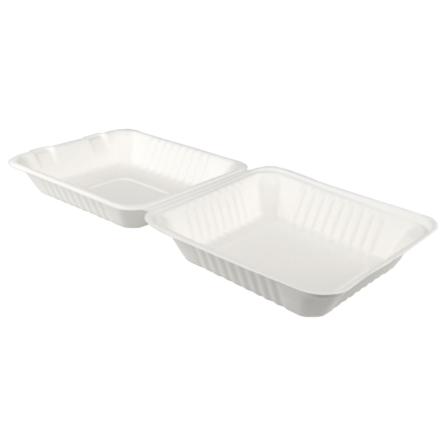 MenboxenausBagasse,naturwei,22x20cm,25Stk.