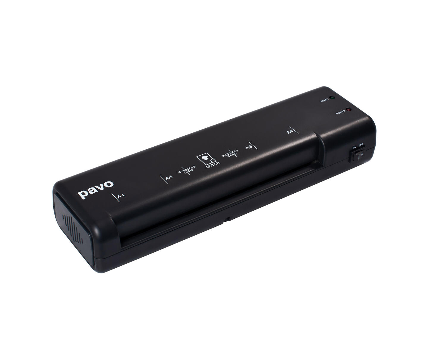 PAVO Laminiergert A4 Florida in Schwarz fr 80-100 mic inklusive 5 Laminierfolien