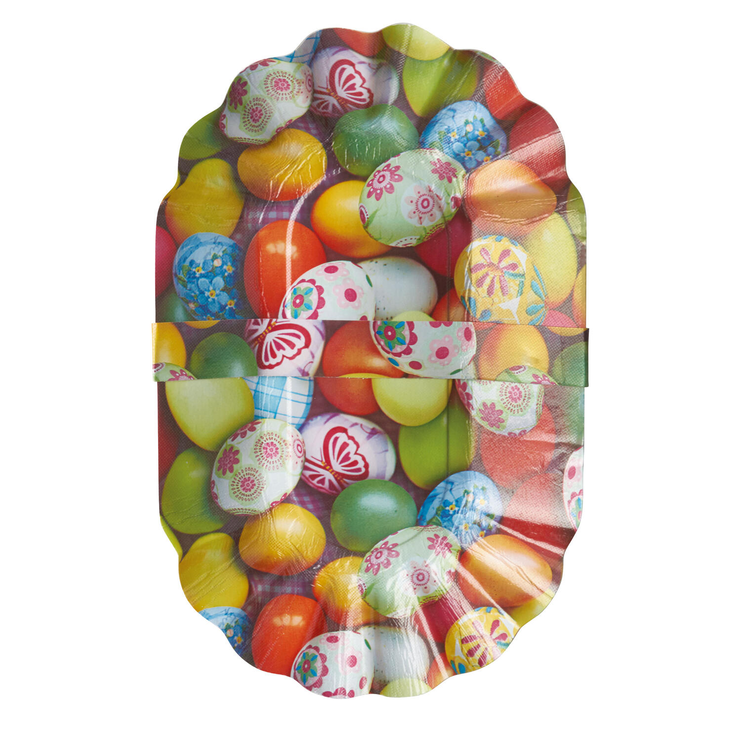 Osterschalen Osterk�rbchen oval mit Henkel 28 x 16 cm Ostern sortiert, 3 Stk.