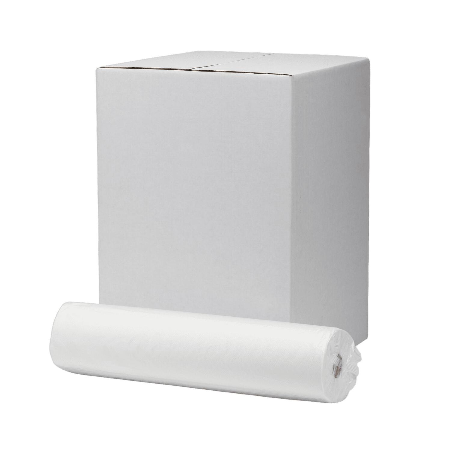 Celtex Liegenabdeckung 2-lagig Tissue wei� 54,5cmx38cm 265 Abrisse, 6 Rollen je 100m