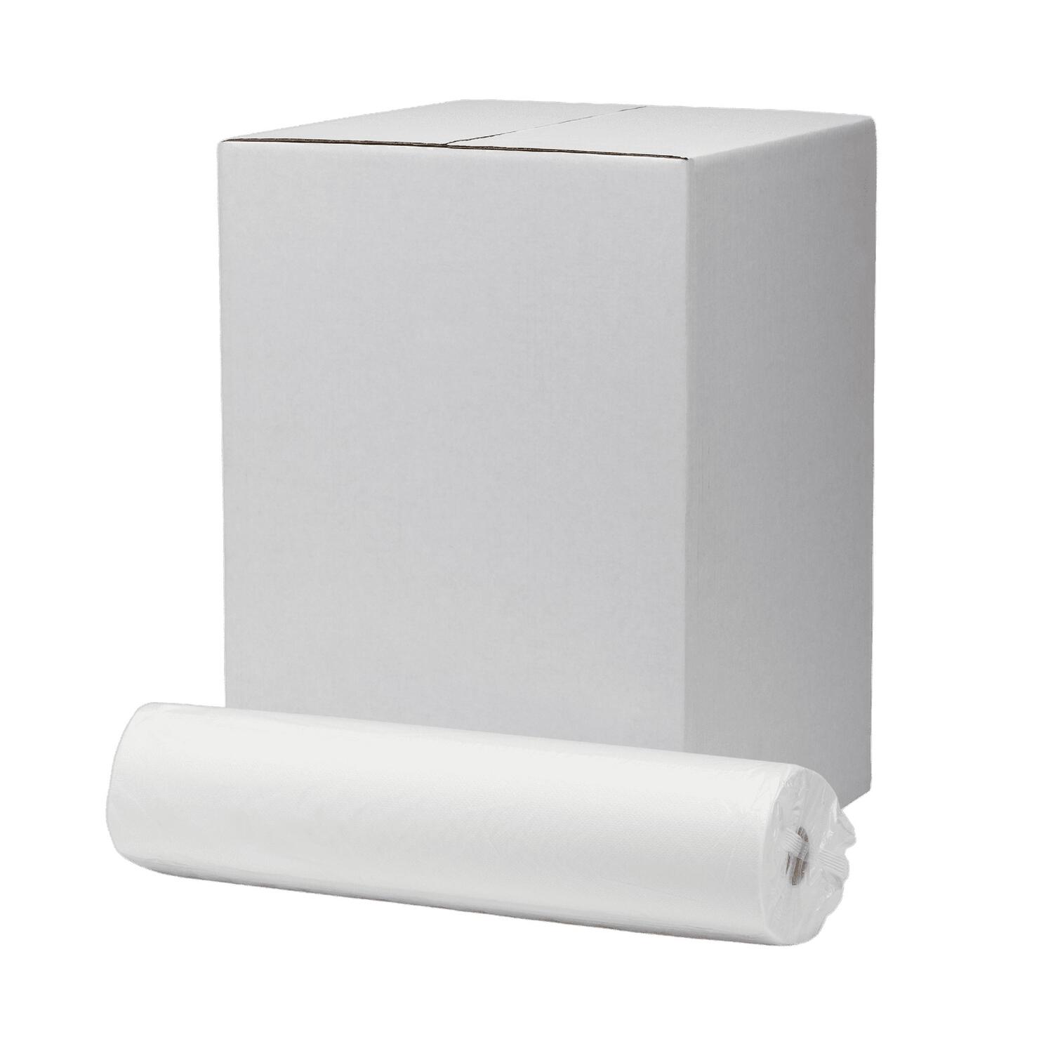 Celtex Liegenabdeckung 2-lagig Tissue 55�38 cm wei� 395 Abrisse, 4 Rollen je 150 m