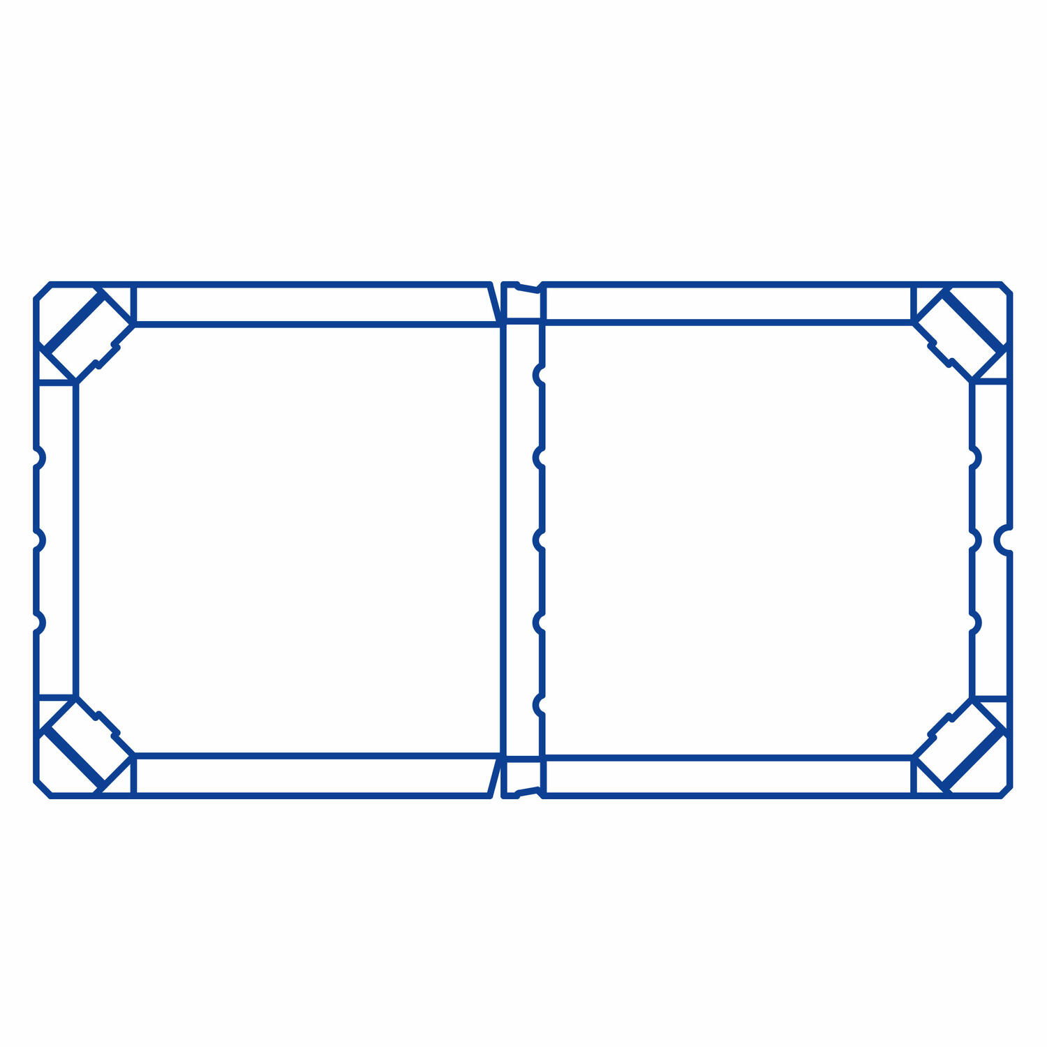 Pizzakarton -extra stark- wei, 30 x 30 x 3 cm, 100 Stk.