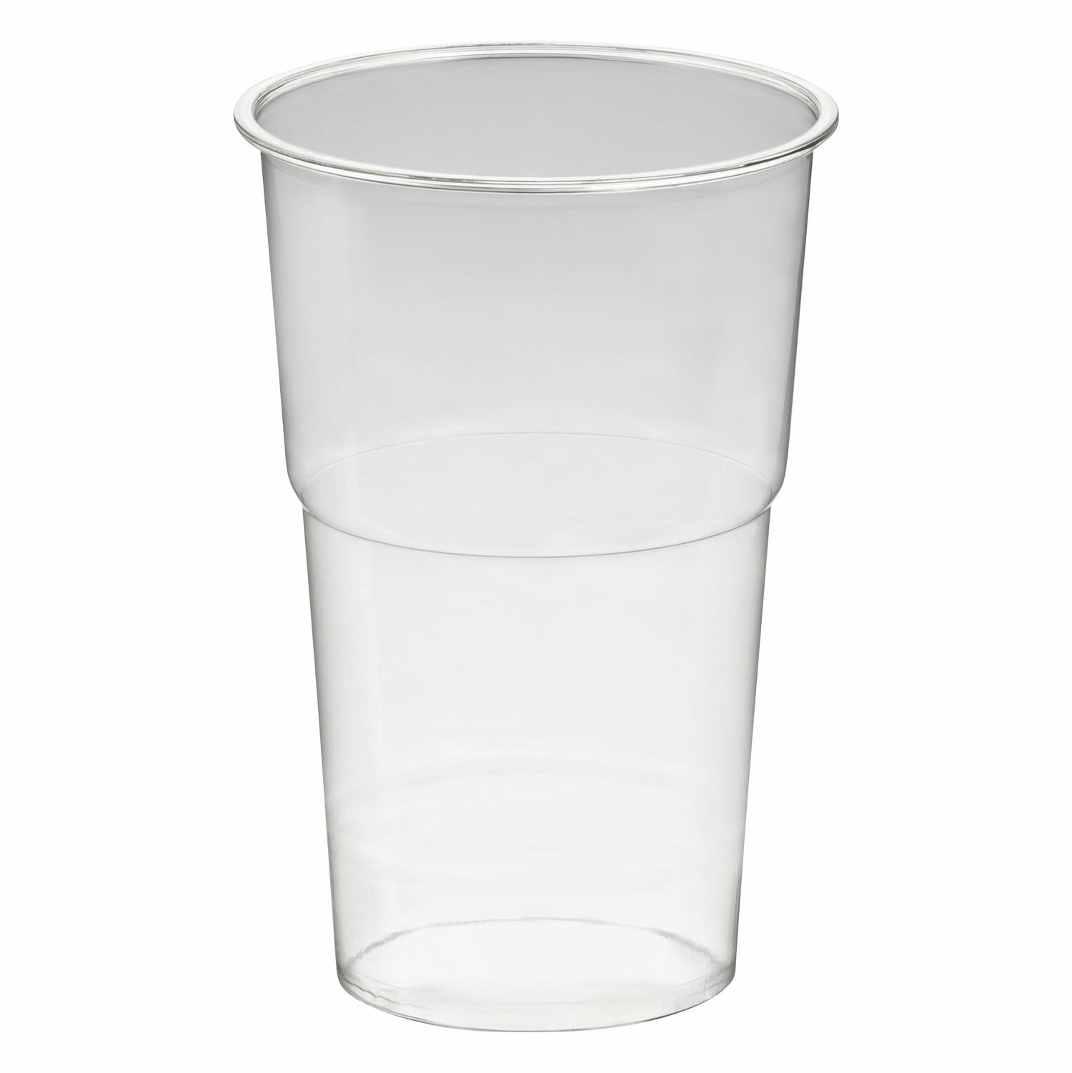 Trinkbecher Smoothiebecher Dessertbecher 250 ml,  78mm, PET, glasklar, 50 Stk.