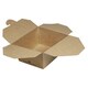 BIO Take-Away Boxen Menboxen ToGo aus Karton, 13x11x6.4cm, 25 Stk.