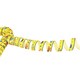 Luftschlangen Jumbo Ballon aus Papier schwer entflammbar 15m, 1 Rolle