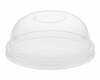 Eisbecher aus Kraftpapier FSC rund 140 ml braun mit transparentem Domdeckel, 50 Stk.