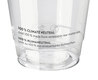 BIO Trinkbecher 300ml + Domdeckel+ 120ml Einsatzbecher stapelbar PLA, 100 Stk.