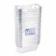 Alu-Servierschale Aluschale Menschale Grillschale 1500ml 252x132x70mm, 100 Stk.