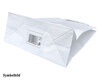 GASTRO Papiertragetaschen 27 x 32 x 16 cm mit EAN-Code wei, 250 Stk.